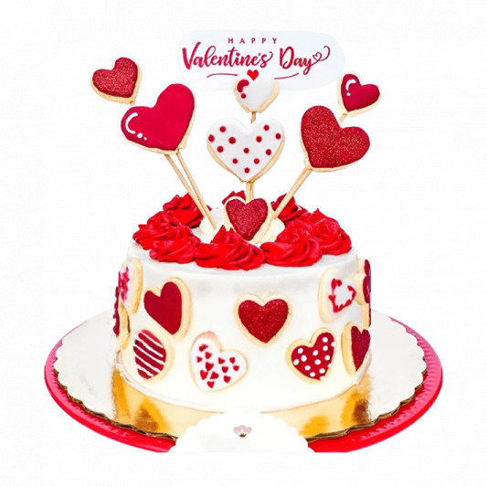 Valentines Cake - YouTube