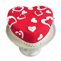 Red Heart Cake online delivery in Noida, Delhi, NCR,
                    Gurgaon