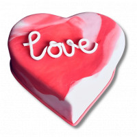 Pink Love Cake online delivery in Noida, Delhi, NCR,
                    Gurgaon