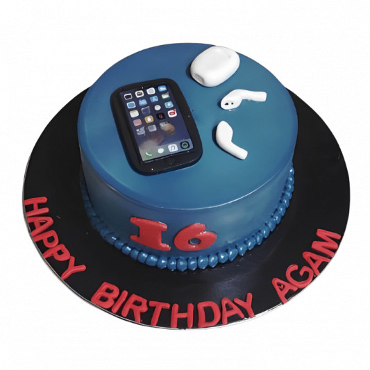 I-Phone Theme Cake online delivery in Noida, Delhi, NCR, Gurgaon