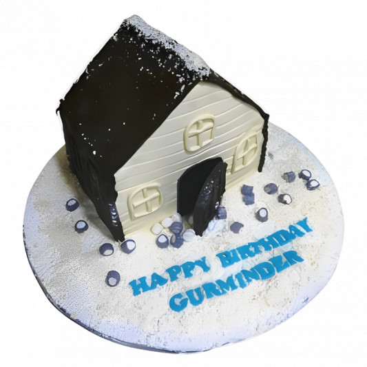 Family Hut Cake online delivery in Noida, Delhi, NCR, Gurgaon