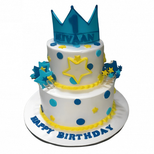 2 Layer Birthday Cake online delivery in Noida, Delhi, NCR, Gurgaon