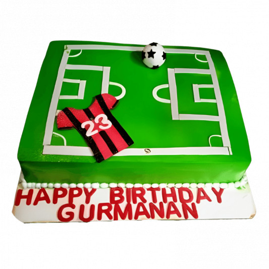 Football Field Cake online delivery in Noida, Delhi, NCR, Gurgaon