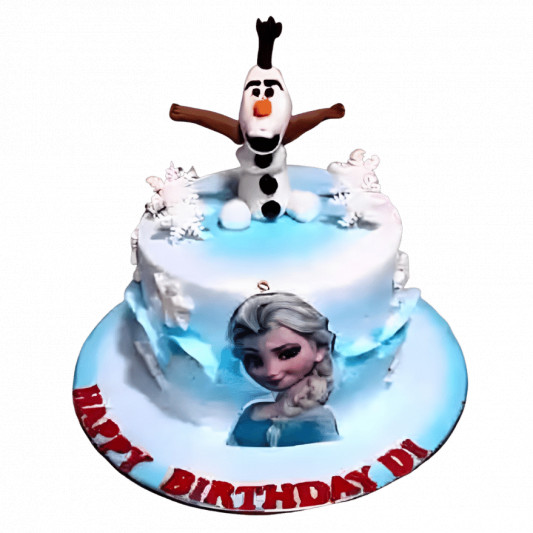 Frozen Elsa Theme Cake online delivery in Noida, Delhi, NCR, Gurgaon