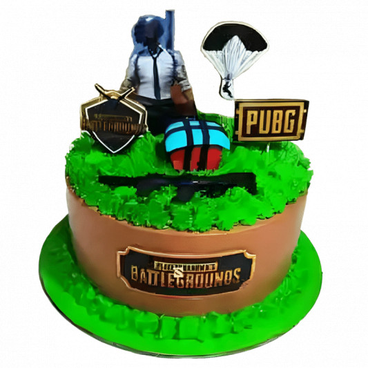 PUBG Cake - Bakers Talent - Exotic Desserts, Customized Cakes, Macarons,  Cupcakes
