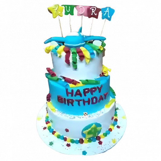 Amazing 3 Tier Birthday Cake online delivery in Noida, Delhi, NCR, Gurgaon