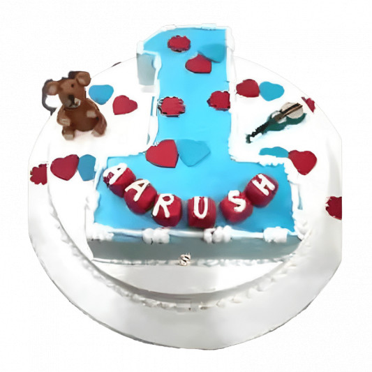 1st Birthday Theme Cake online delivery in Noida, Delhi, NCR, Gurgaon