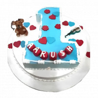 1st Birthday Theme Cake online delivery in Noida, Delhi, NCR,
                    Gurgaon