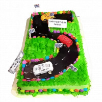 5th Birthday Racing Track Cake online delivery in Noida, Delhi, NCR,
                    Gurgaon