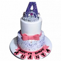 Colorful Cake with Crown online delivery in Noida, Delhi, NCR,
                    Gurgaon