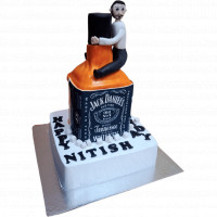 Jack Daniel Theme Cake  online delivery in Noida, Delhi, NCR,
                    Gurgaon