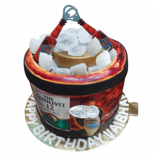 Dispenser Barrel Cake with Tap  online delivery in Noida, Delhi, NCR, Gurgaon