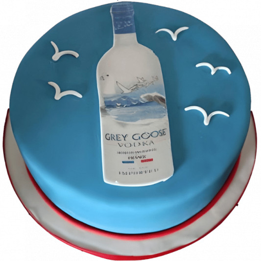 Vodka Bursting Cake online delivery in Noida, Delhi, NCR, Gurgaon