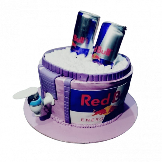 Red Bull Theme Cake online delivery in Noida, Delhi, NCR, Gurgaon