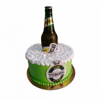 Tuborg Beer Bottle in Cake online delivery in Noida, Delhi, NCR,
                    Gurgaon