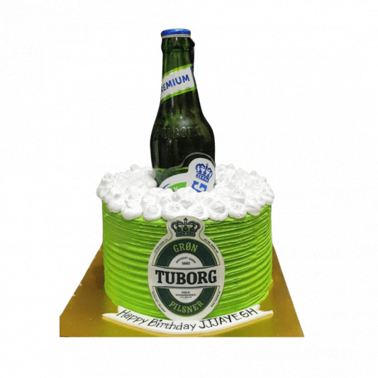 Stella Artois cake Tin of lager cake Beer cake | Beer cake, Bottle cake,  Novelty cakes