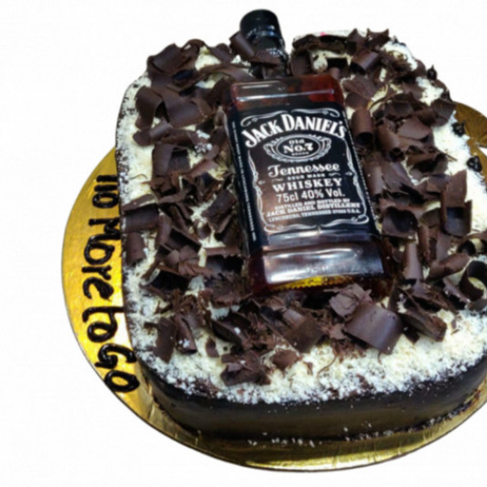 Real Liquor Bottle Cake online delivery in Noida, Delhi, NCR, Gurgaon