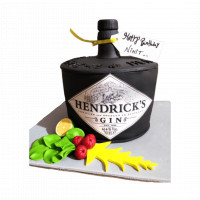Hendrick's Gin Cake  online delivery in Noida, Delhi, NCR,
                    Gurgaon
