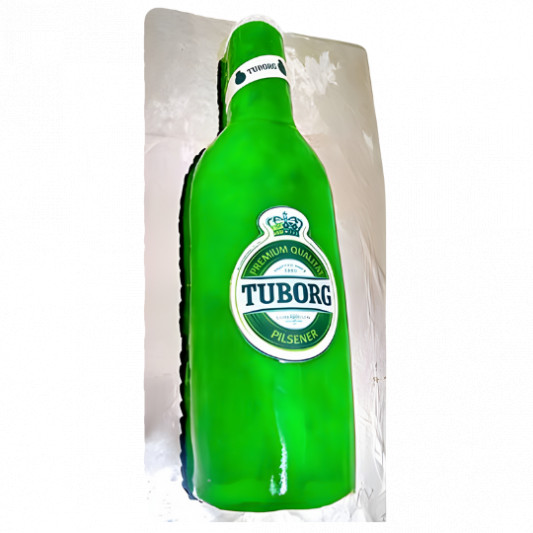 Tuborg Beer Bottle Cake  online delivery in Noida, Delhi, NCR, Gurgaon