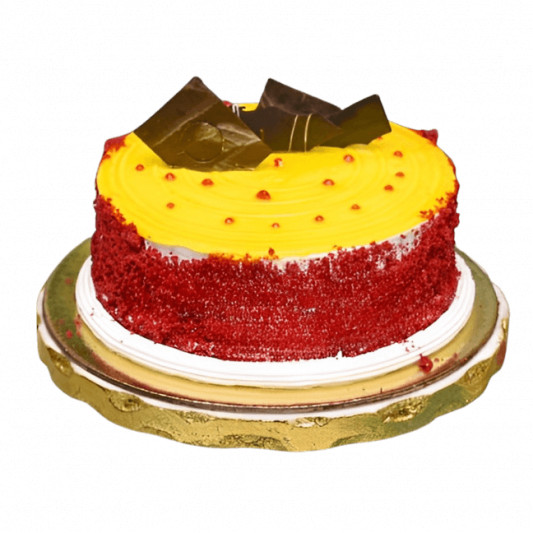 Red Velvet Mango Cake online delivery in Noida, Delhi, NCR, Gurgaon