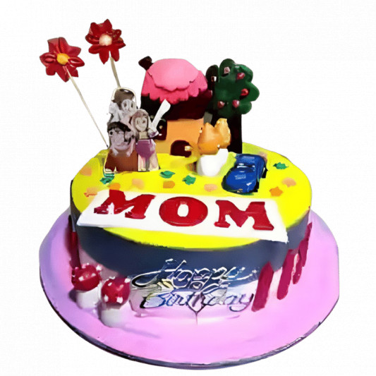 Family Theme Cake online delivery in Noida, Delhi, NCR, Gurgaon