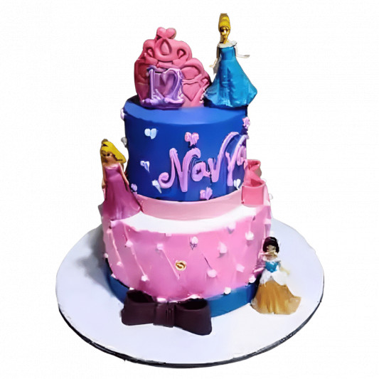 2 Layer Frozen Theme Cake online delivery in Noida, Delhi, NCR, Gurgaon