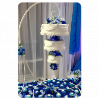 3 Tier Hanging Cake online delivery in Noida, Delhi, NCR,
                    Gurgaon