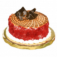 Red Velvet Butterscotch Cake online delivery in Noida, Delhi, NCR,
                    Gurgaon