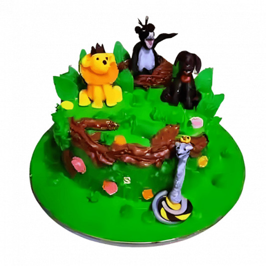 Wild Animals Theme Cake online delivery in Noida, Delhi, NCR, Gurgaon