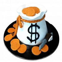 Dollar Bag Theme Cake online delivery in Noida, Delhi, NCR,
                    Gurgaon