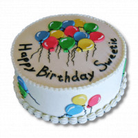 Charm of Balloons Cake online delivery in Noida, Delhi, NCR,
                    Gurgaon