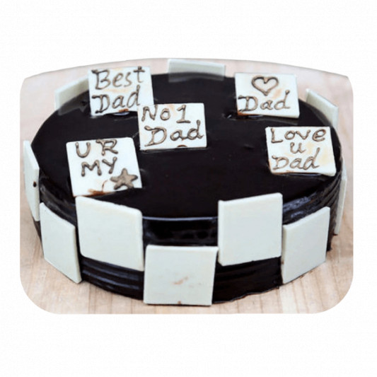 Choco Play Cake For Dad online delivery in Noida, Delhi, NCR, Gurgaon