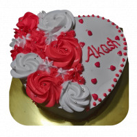 Blooming Red Rose Cake online delivery in Noida, Delhi, NCR,
                    Gurgaon