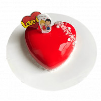 Blooming Red Heart Cake online delivery in Noida, Delhi, NCR,
                    Gurgaon