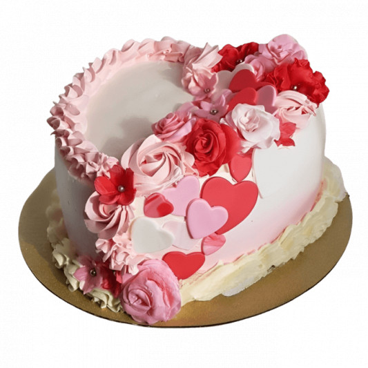 Beautiful Heart Cake online delivery in Noida, Delhi, NCR, Gurgaon