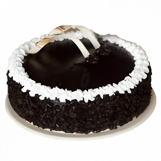 Dark cream choco chips cake online delivery in Noida, Delhi, NCR, Gurgaon