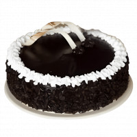 Dark cream choco chips cake online delivery in Noida, Delhi, NCR,
                    Gurgaon