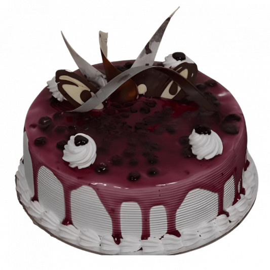 Amazing chips blueberry cake online delivery in Noida, Delhi, NCR, Gurgaon