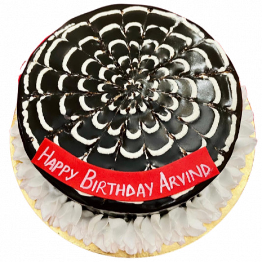 Marble Birthday Cake online delivery in Noida, Delhi, NCR, Gurgaon