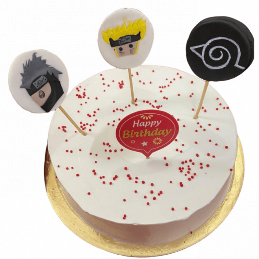 Naruto Theme Birthday Cake online delivery in Noida, Delhi, NCR, Gurgaon