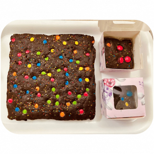 Funfetti Gems Brownies online delivery in Noida, Delhi, NCR, Gurgaon