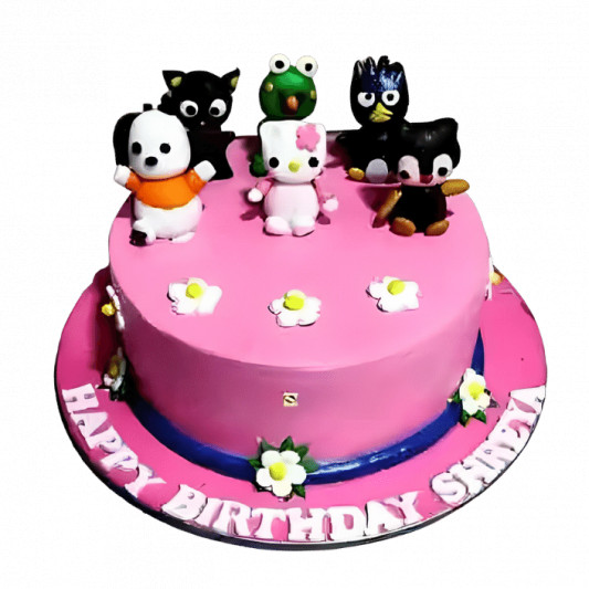Hello Kitty Party Cake online delivery in Noida, Delhi, NCR, Gurgaon