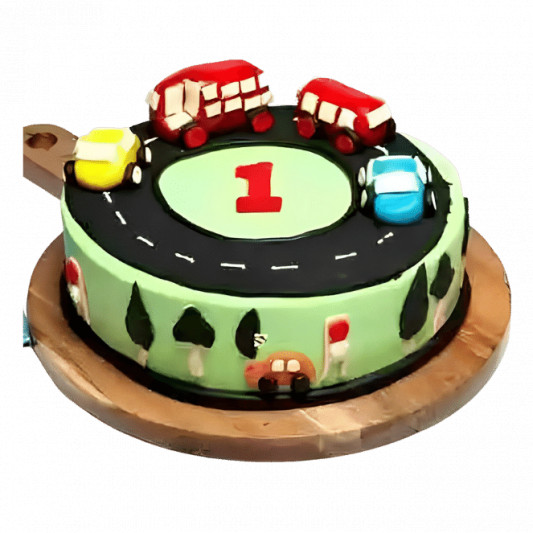 Fondant Car Cake online delivery in Noida, Delhi, NCR, Gurgaon