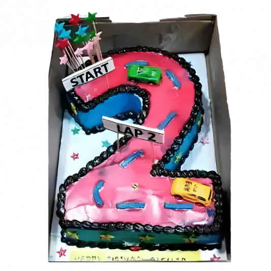 Race Track Number 2 Cake online delivery in Noida, Delhi, NCR, Gurgaon