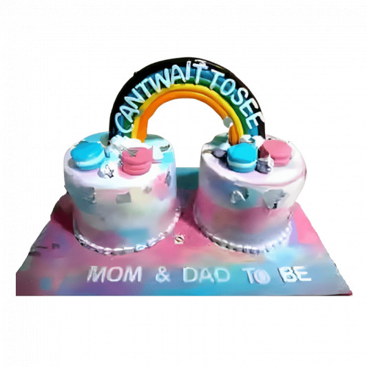 Baby Shower Theme Cake online delivery in Noida, Delhi, NCR, Gurgaon