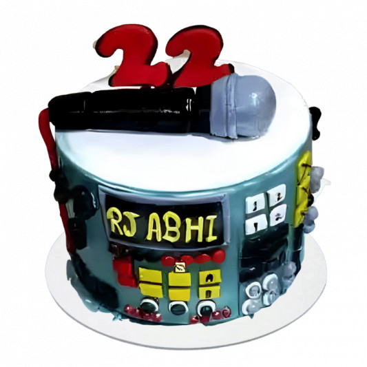 Cakes for RJ’s Birthday online delivery in Noida, Delhi, NCR, Gurgaon