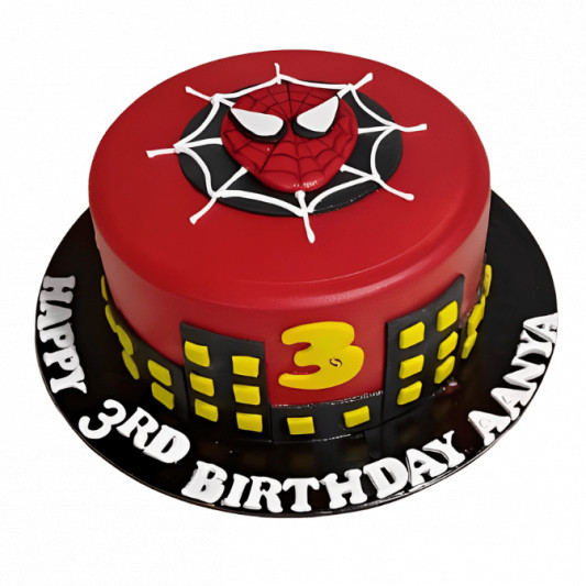 Spiderman Birthday Cake online delivery in Noida, Delhi, NCR, Gurgaon