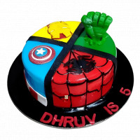 Avenger’s Superhero Cake online delivery in Noida, Delhi, NCR,
                    Gurgaon