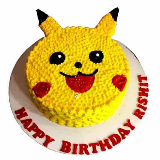 Pikachu Happy Birthday Cake Topper - Cartoon Pikachu Party Detective  Magnifying Glass Glitter Cake Supplies - Boys Girls Birthday Party  Decorations : Buy Online at Best Price in KSA - Souq is