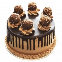 Creamy Ferreo Rocher Chocolate Cake online delivery in Noida, Delhi, NCR,
                    Gurgaon